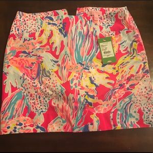 SOLD**NWT. Lilly Pulitzer. Marigold Skort. Size 0.